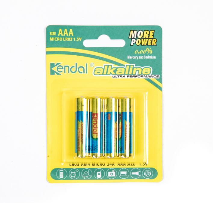 堿性七號電池  AAA LR03 1.5V